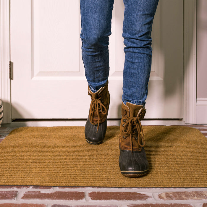 Tan Ribbed Utility Mat