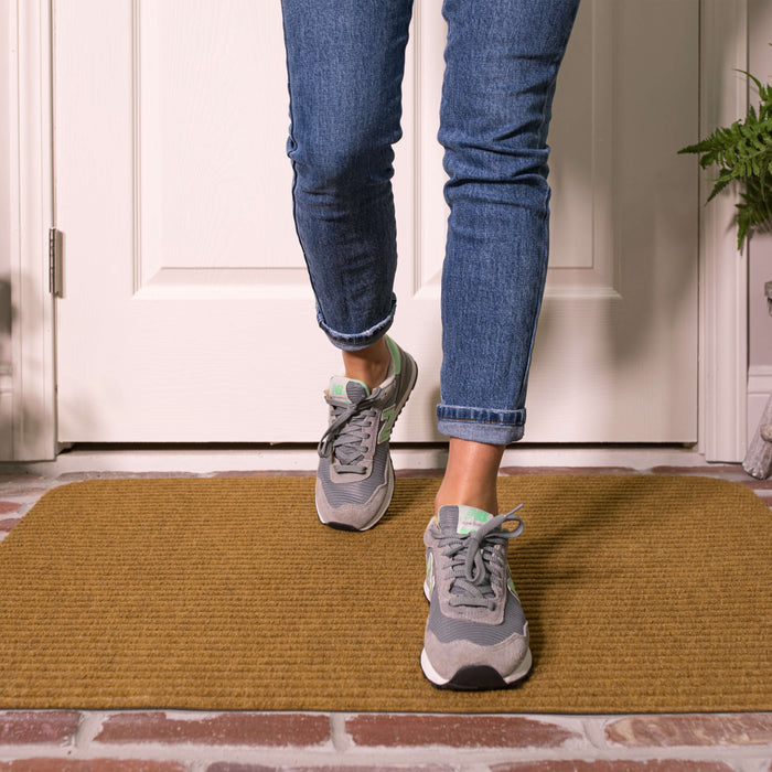 Tan Ribbed Utility Mat