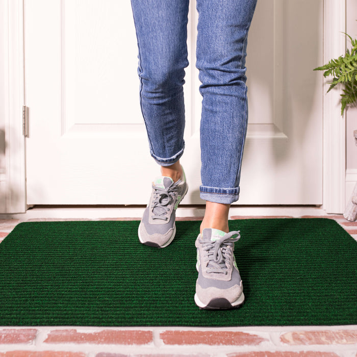 Green Ribbed Utility Mat