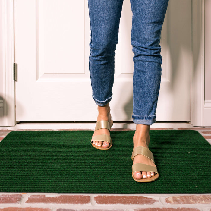 Green Ribbed Utility Mat