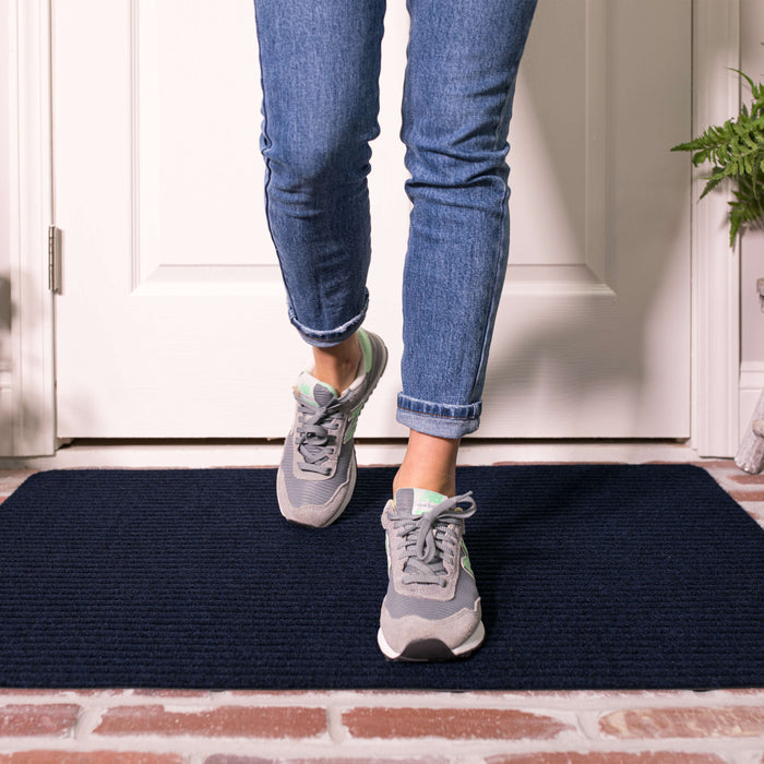 Indigo Ribbed Utility Mat