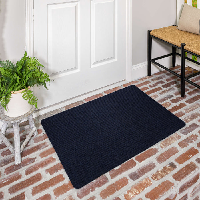 Indigo Ribbed Utility Mat