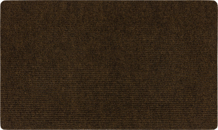 Brown Ribbed Utility Mat