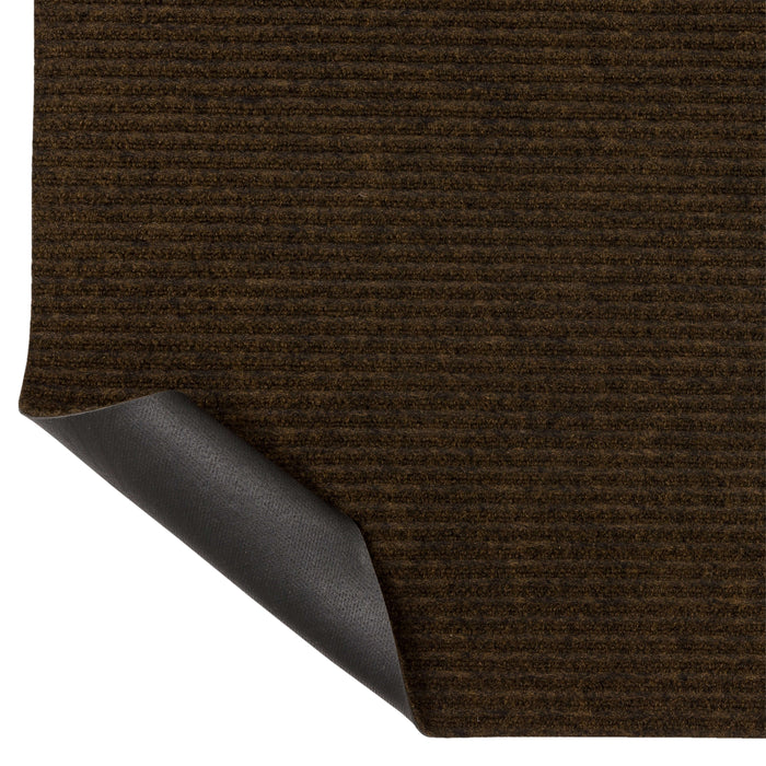Brown Ribbed Utility Mat