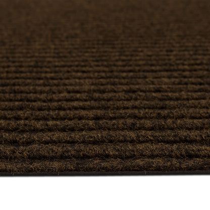 Brown Ribbed Utility Mat