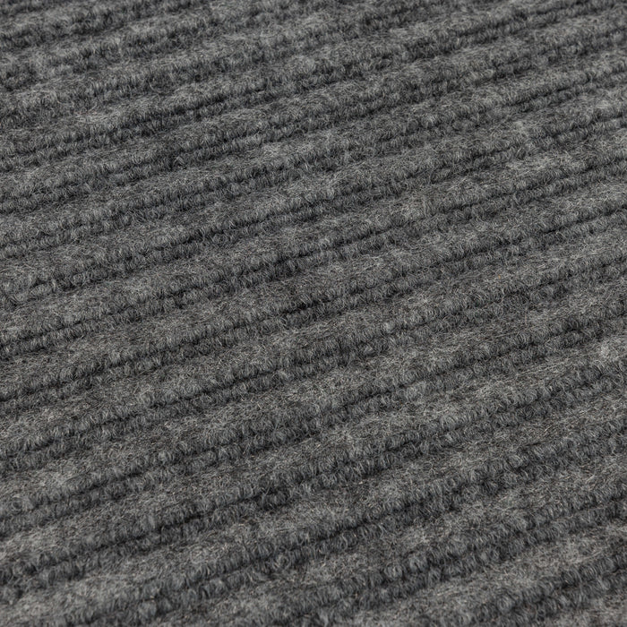 Grey Ribbed Utility Mat