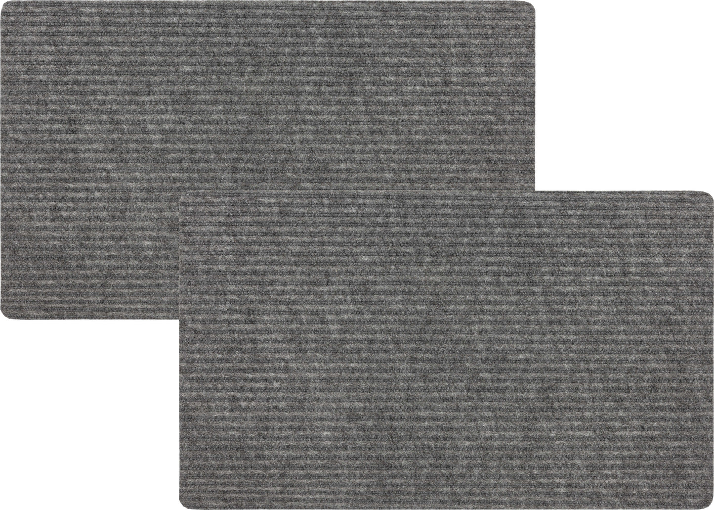 Grey Ribbed Utility Mat