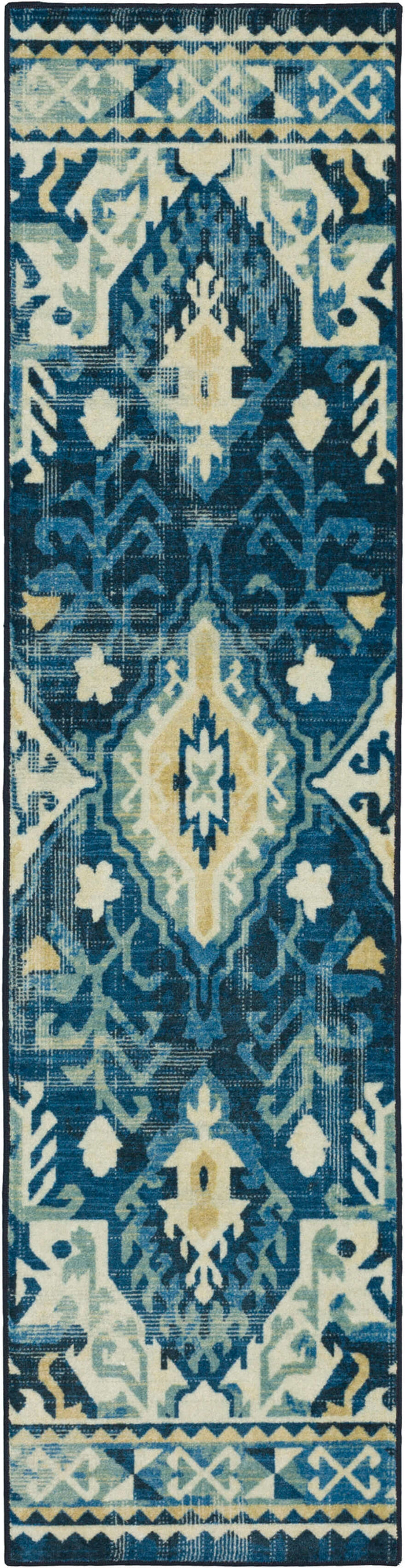 Technicolor Avadore Blue Area Rug