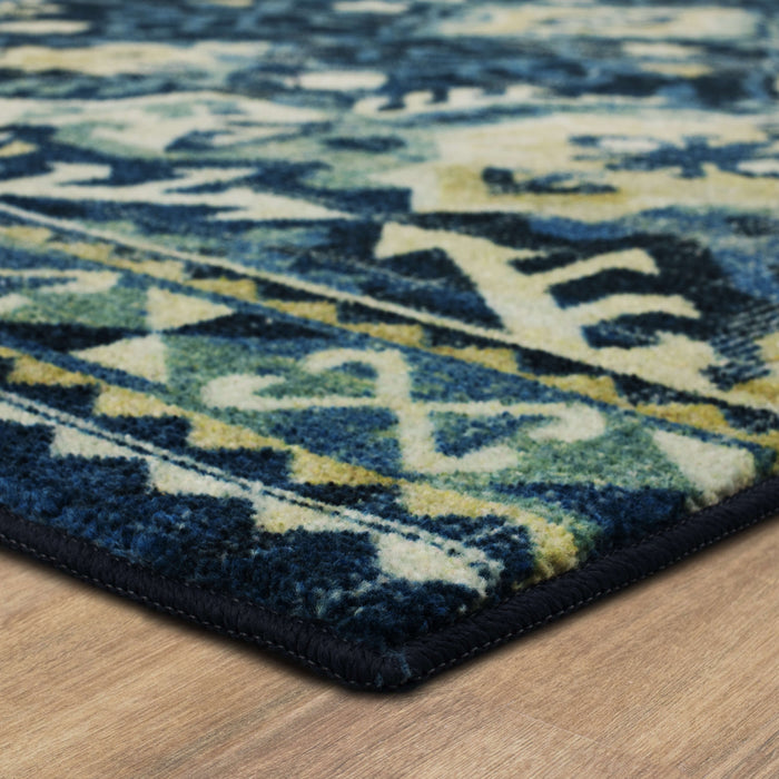 Technicolor Avadore Blue Area Rug