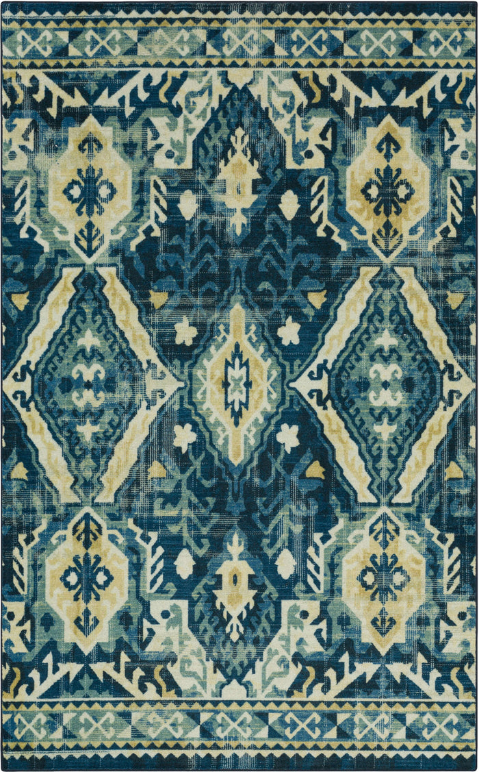 Technicolor Avadore Blue Area Rug