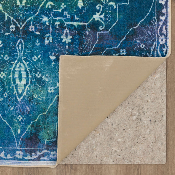 Technicolor Florence Blue Area Rug