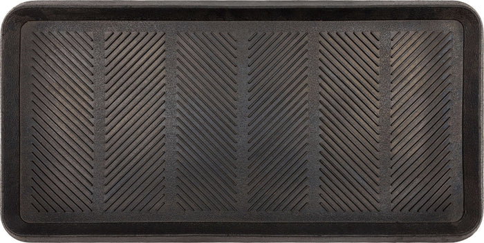 Rubber Boot Tray Black