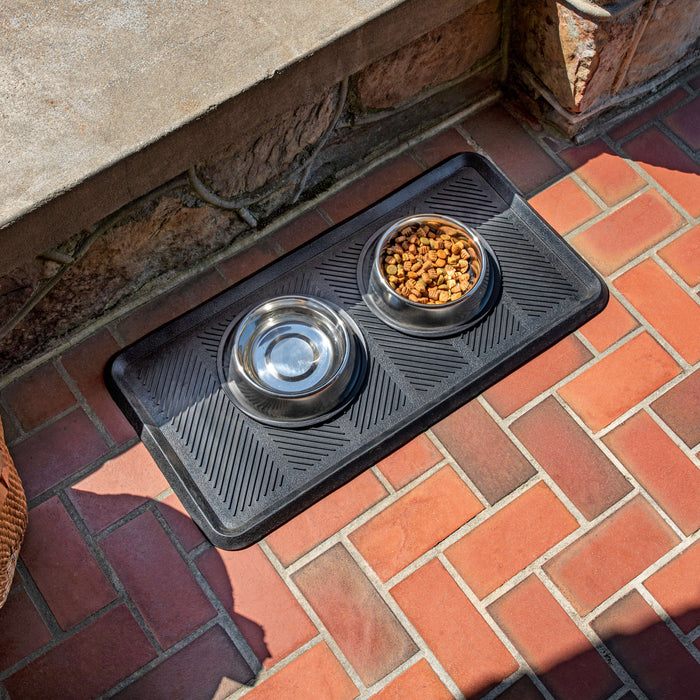 Rubber Boot Tray Black