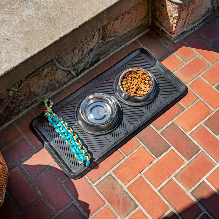 Rubber Boot Tray Black