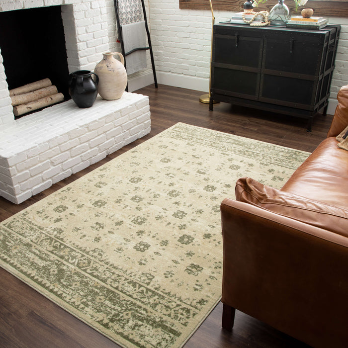 Technicolor Allison Brown Area Rug