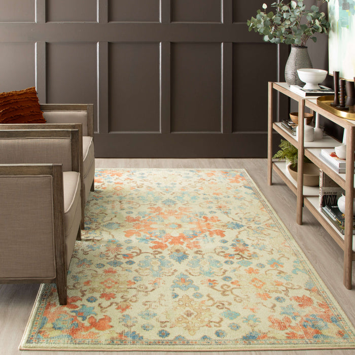 Technicolor Sandon Beige Area Rug