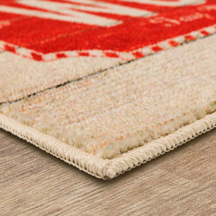 Santas Workshop Accent Rug