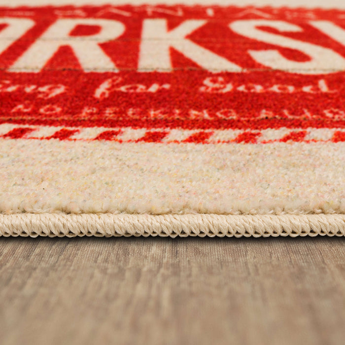 Santas Workshop Accent Rug