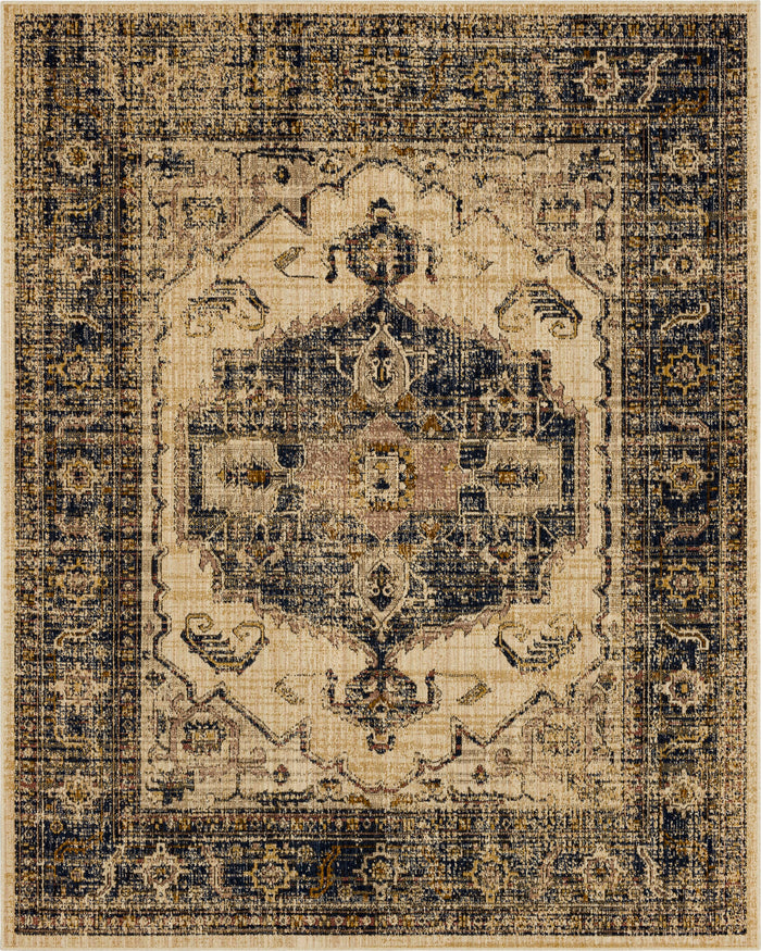 Karastan Bedouin Sarkar Navy Area Rug