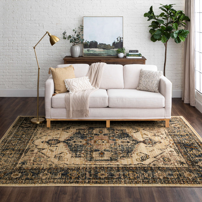 Karastan Bedouin Sarkar Navy Area Rug
