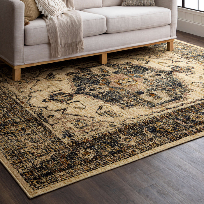 Karastan Bedouin Sarkar Navy Area Rug