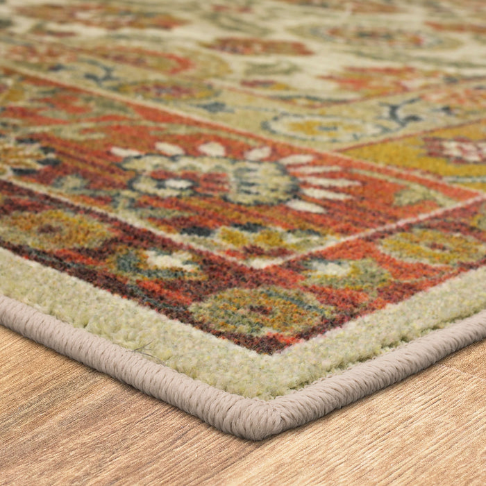 Technicolor Carmela Gold Area Rug