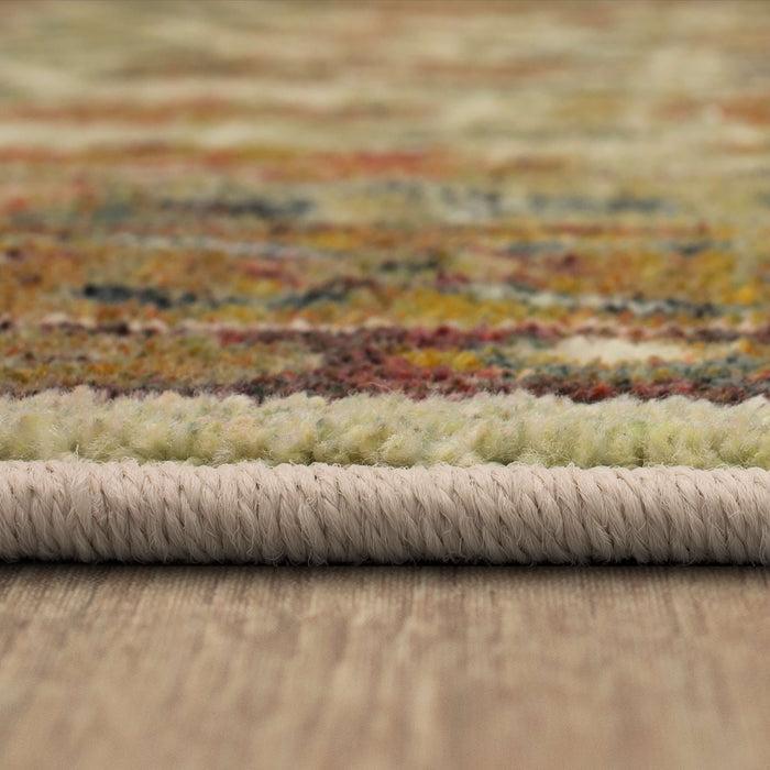 Technicolor Carmela Gold Area Rug
