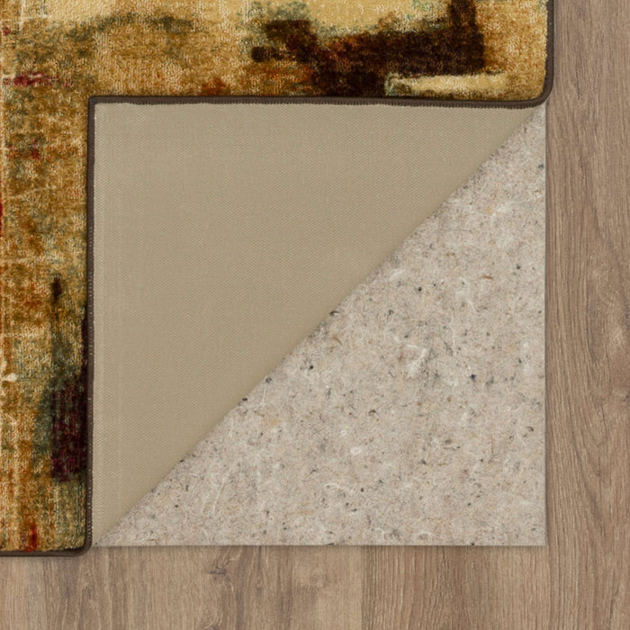 Acropolis Alba Blue & Brown Area Rug