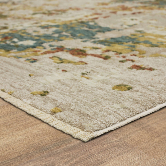 Karastan Memento Sentimental Beige Area Rug