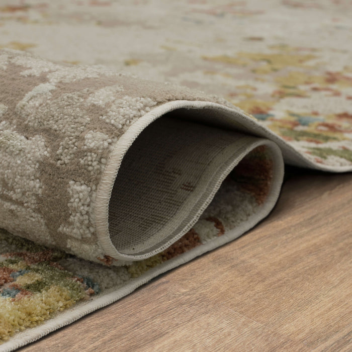 Karastan Memento Sentimental Beige Area Rug