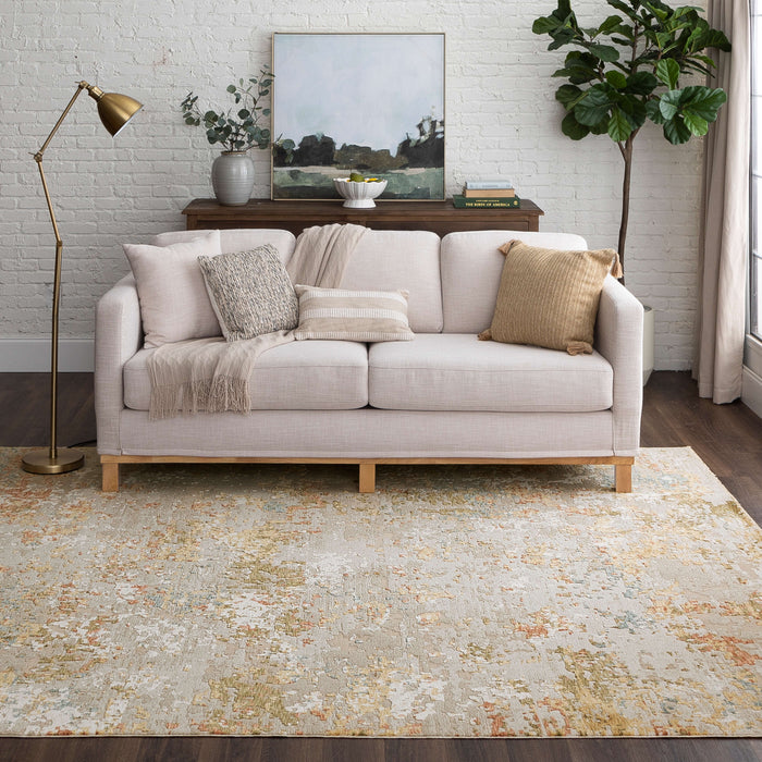 Karastan Memento Sentimental Beige Area Rug