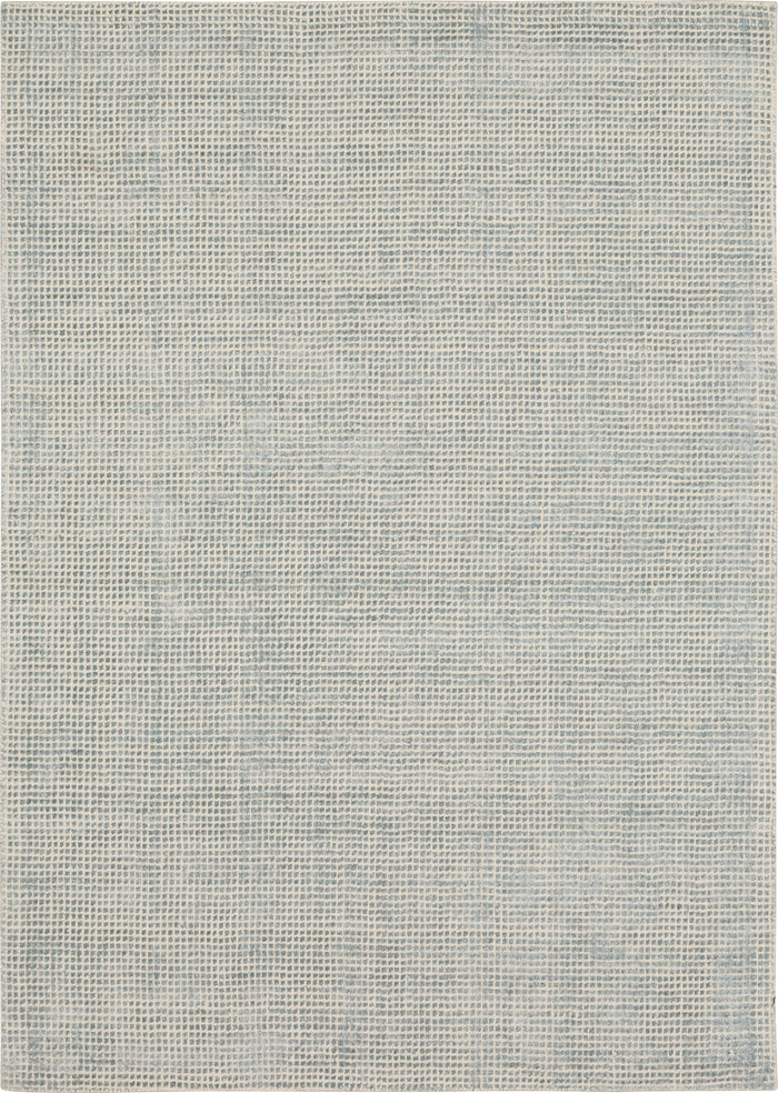 Karastan Labyrinth Serpentine Blue Area Rug