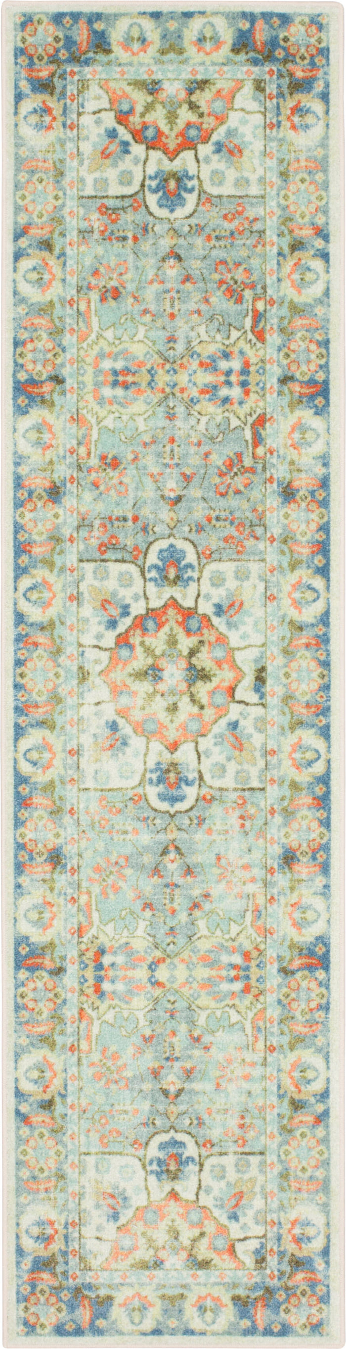 Technicolor Paluma Blue Area Rug