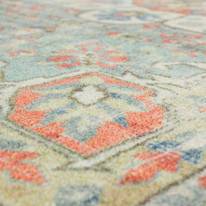Technicolor Paluma Blue Area Rug