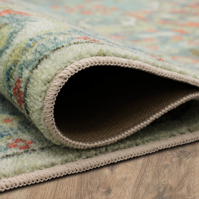 Technicolor Paluma Blue Area Rug