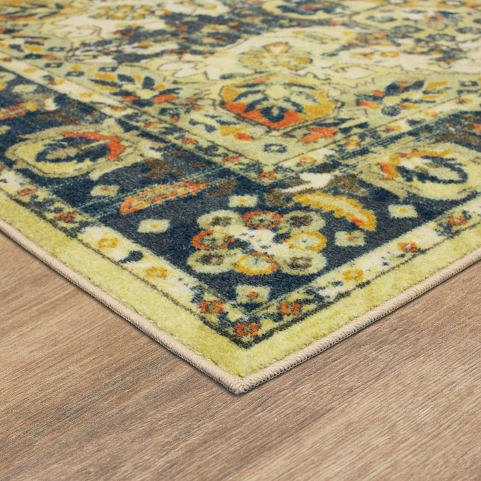 Technicolor Paluma Gold Area Rug