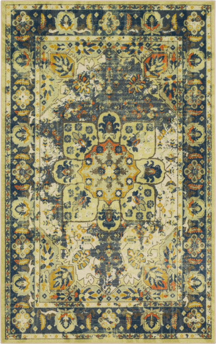 Technicolor Paluma Gold Area Rug