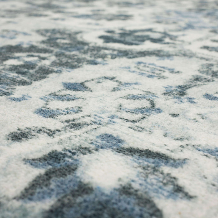 Technicolor Paluma Navy Blue Area Rug