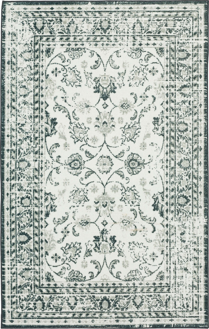 Technicolor Shay Grey Area Rug