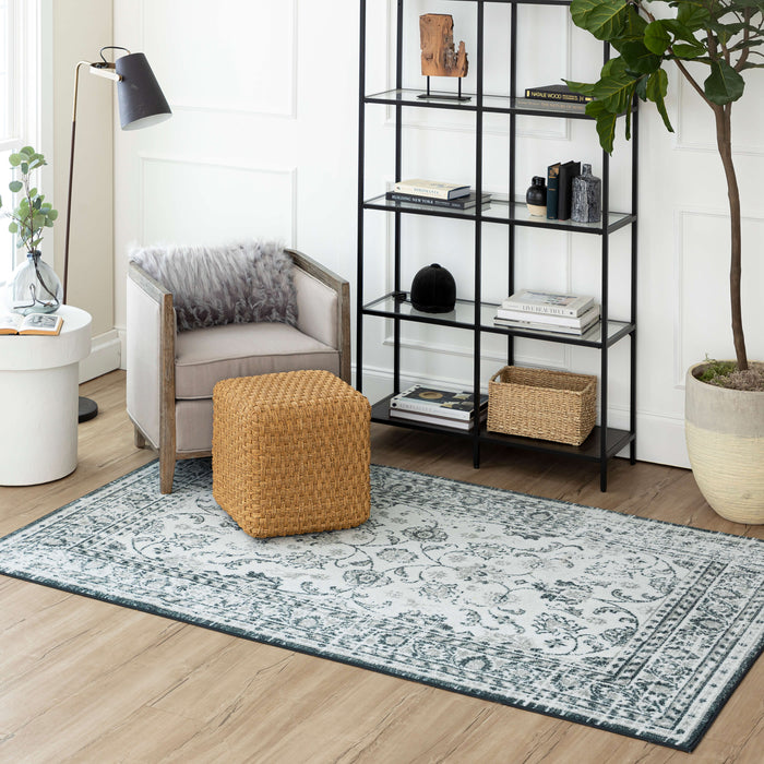 Technicolor Shay Grey Area Rug