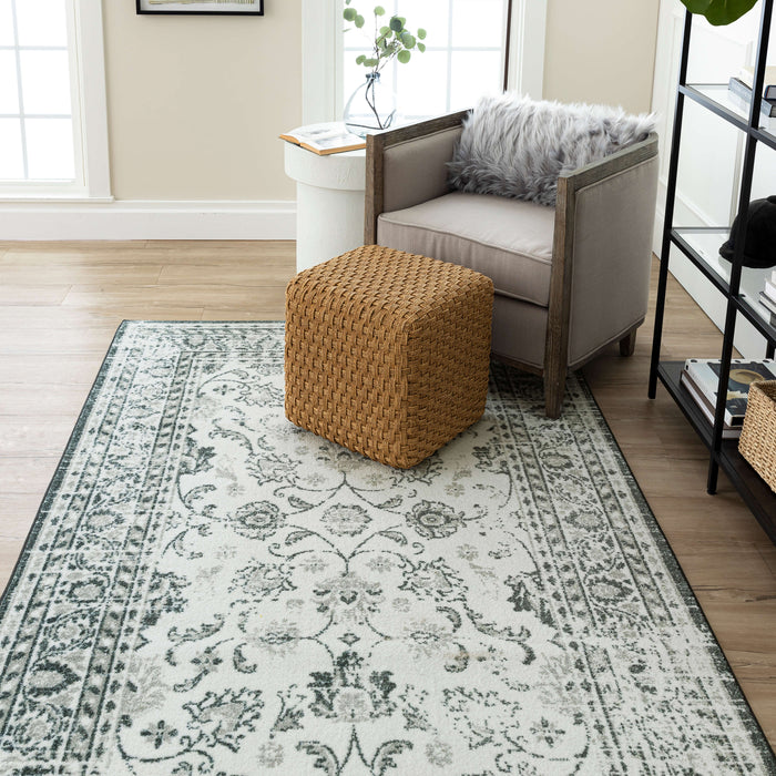 Technicolor Shay Grey Area Rug