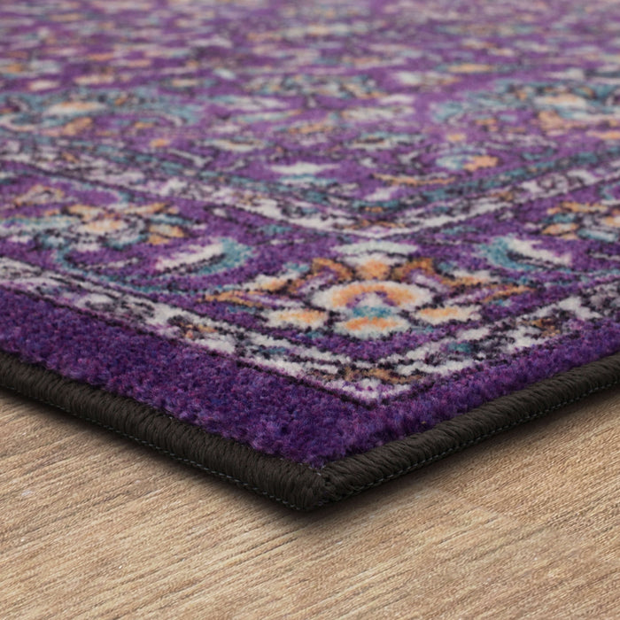 Technicolor Clarita Purple Area Rug