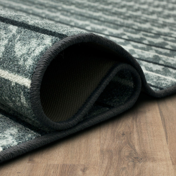 Shawn Black Area Rug