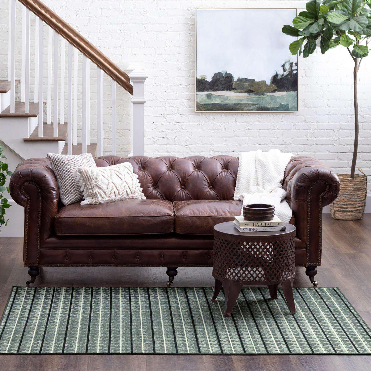 Shawn Black Area Rug Covered By Rugs