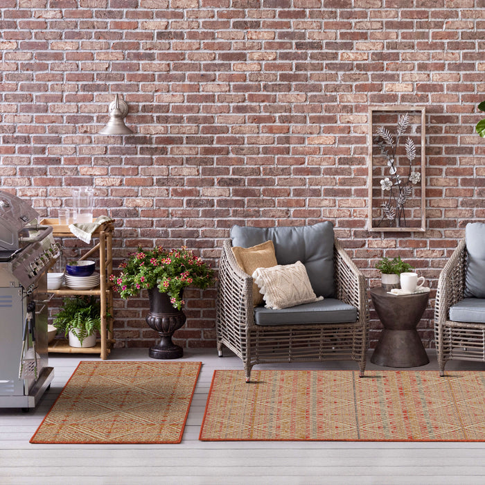 Jackson Diamonds Spice Area Rug