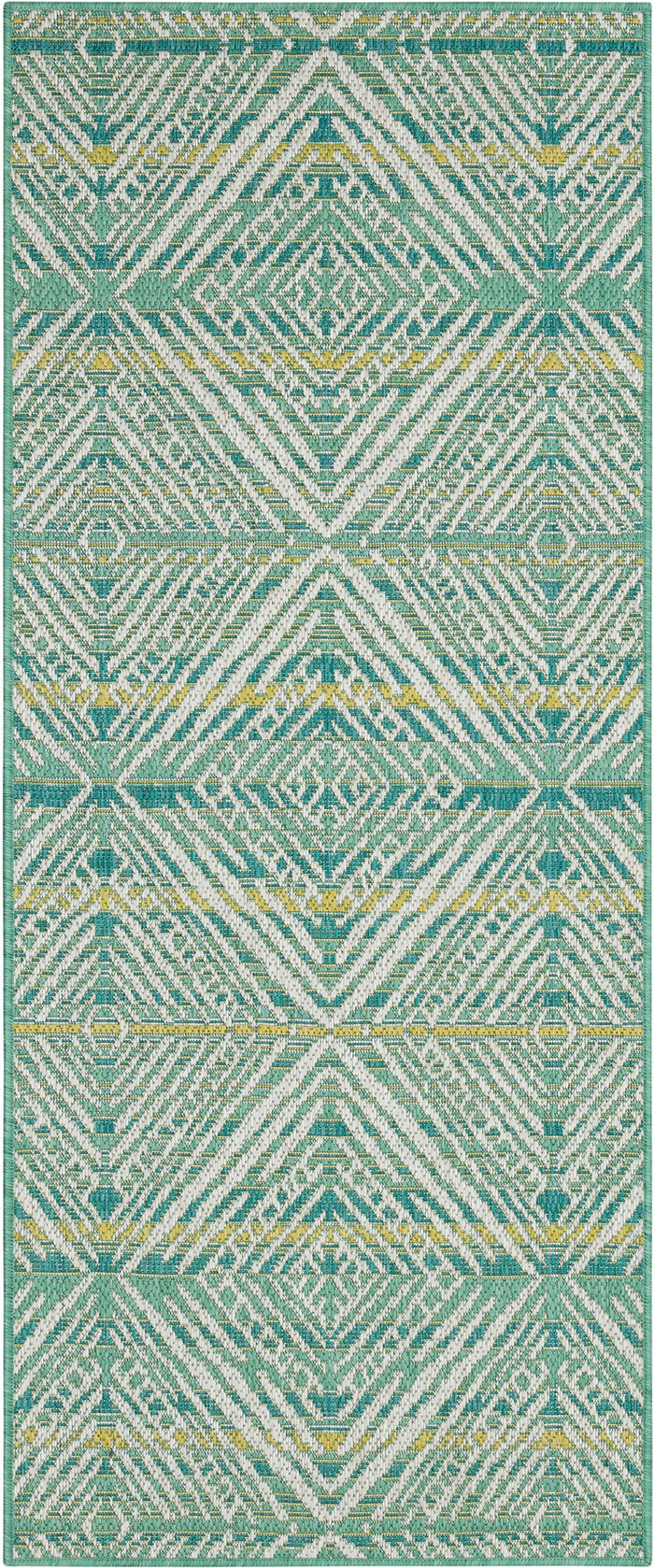 Jackson Diamonds Seafoam Area Rug