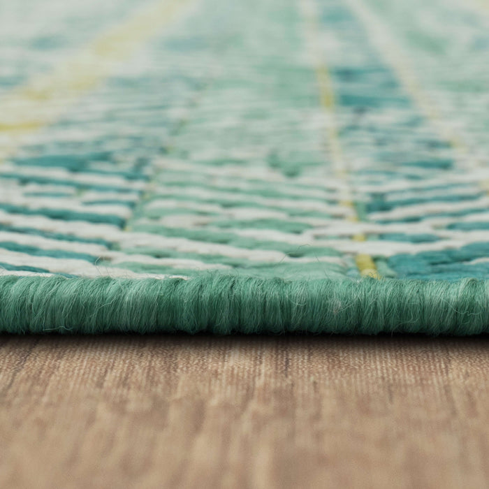 Jackson Diamonds Seafoam Area Rug