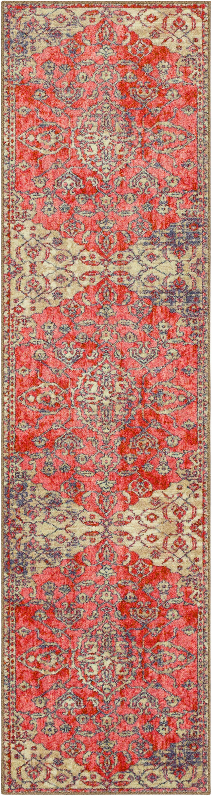 Technicolor Aspen Pink Area Rug
