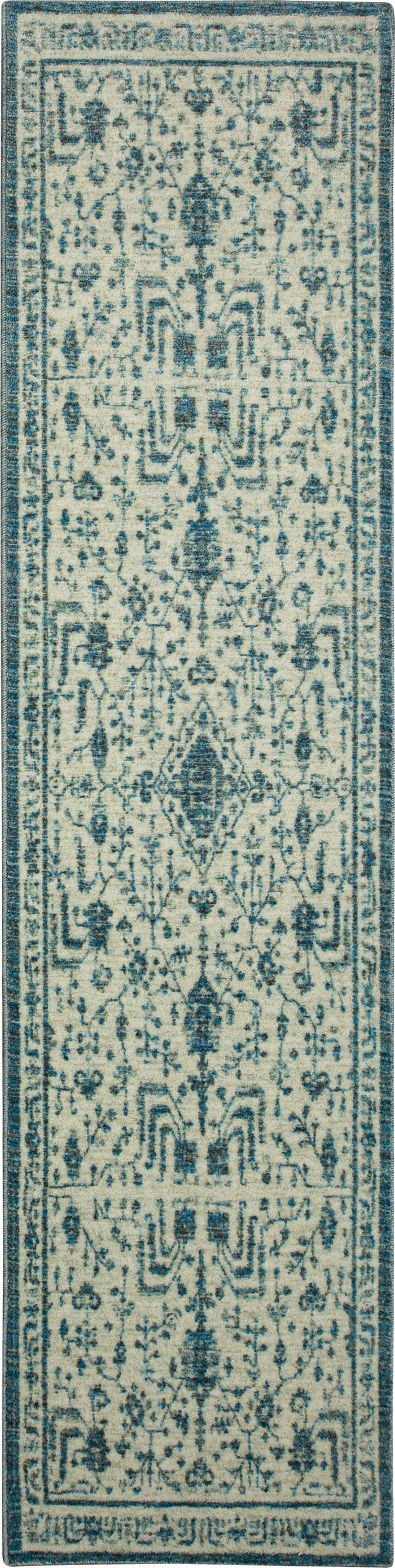 Technicolor Dixon Aqua Area Rug