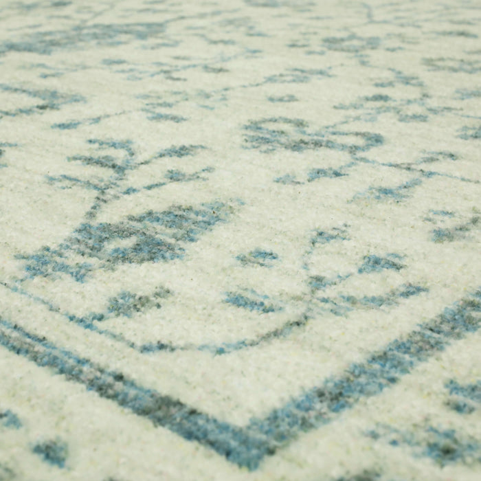 Technicolor Dixon Aqua Area Rug